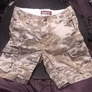 Toddler camo shorts